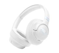 JBL Tune 780 NC, Auriculares circumaurales inalámbricos con cancelación de Ruido adaptativa, Bluetooth 6.0 y 76 Horas de batería, Google Fast Pair, Microsoft Swift Pair, Blanco