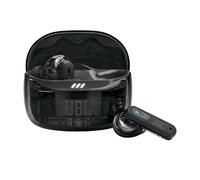 JBL Tune Beam Ghost 2, auriculares inalámbricos con cancelación de ruido y Bluetooth, hasta 48 hrs de autonomía, IP54 resistentes al agua y al polvo, diseño ergonómico, Black Ghost