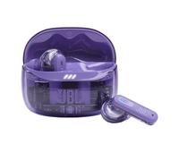 JBL Tune Beam Ghost 2, auriculares inalámbricos con cancelación de ruido y Bluetooth, hasta 48 hrs de autonomía, IP54 resistentes al agua y al polvo, diseño ergonómico, Purple Ghost