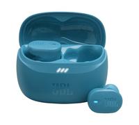 JBL Tune Buds 2, Auriculares inalámbricos con cancelación de Ruido. 48 hrs de autonomía, IP54 Resistentes al Agua y al Polvo, conexión multipunto, diseño ergonómico e intraural Cerrado, Turquesa