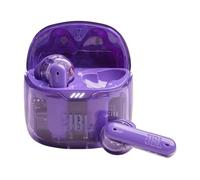 JBL Tune Flex Ghost, Auriculares In-Ear inalámbricos con cancelación de ruido adaptativa, Bluetooth, resistente al agua y al sudor IPX4, aplicación JBL Headphones y 32 horas de batería, purple ghost