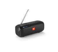JBL Tuner Radio Portátil DAB/DAB plus, altavoz portátil Bluetooth con radio FM y MP3, hasta 8 h de radio digital, inalámbrico, negro