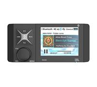 JBL Unidad fuente de la serie Wake R4500 - Receptor de pantalla a color de 4 pulgadas con Bluetooth (5.0), AM/FM/WB, entrada USB/carga/entrada auxiliar/entrada de video, codificador giratorio, salidas