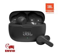 Auriculares inalámbricos - JBL Wave 200 TWS, True Wireless, De botón, Bluetooth 5.0, Hasta 20 h, IPX2, Negro