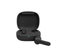 JBL Wave 300 TWS True Wireless Auriculares Inalámbricos In-Ear con micrófono integrado, hasta 26 horas de reproducción, incluye estuche de carga, negro