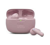 JBL Wave Beam 2, Auriculares True Wireless con cancelación de Ruido Activa, Bluetooth, hasta 40 hrs de autonomía, Sonido Pure Bass, Smart Ambient, Connexion multipunto, Rosa