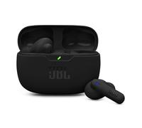 JBL Wave Beam 2, Auriculares True Wireless con cancelación de Ruido Activa, Bluetooth, hasta 40 hrs de autonomía, Sonido Pure Bass, Smart Ambient, Connexion multipunto, Negro