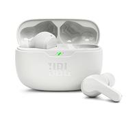 JBL Wave Beam, auriculares inalámbricos In-Ear, IP54 e IPX2, manos libres y 32 horas de duración de la batería, en blanco