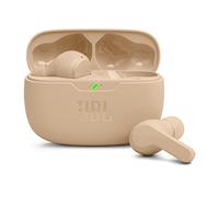 JBL Wave Beam, auriculares inalámbricos In-Ear, IP54 e IPX2, manos libres y 32 horas de duración de la batería, en beige
