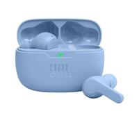 JBL Wave Beam, Auriculares intrauditivos inalámbricos con impermeabilización IP54 e IPX2, Llamadas Manos Libres y 32 Horas de duración de la batería, en Azul