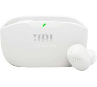 JBL Wave Buds 2, Auriculares True Wireless con cancelación de Ruido Activa, Bluetooth, hasta 40 hrs de autonomía, Sonido JBL Pure Bass, Smart Ambient, conexión multipunto, Blanco