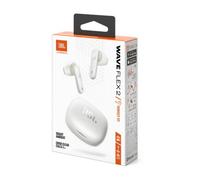 Auriculares JBL inalámbricos Bluetooth 5.3 True Wireless con micrófono y control táctil, blancos