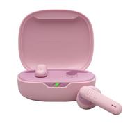 JBL Wave Flex 2, Auriculares inalámbricos True Wireless, Bluetooth, autonomía de hasta 40 hrs, Sonido JBL Pure Bass, Smart Ambient, Resistentes al Agua y al Polvo, conexión multipunto, Rosa