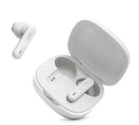 JBL Wave Flex, auriculares inalámbricos In-Ear con resistencia al agua IP54 e IPX2, tecnología TalkThru y AmbientAware y 32 horas de duración de la batería, en blanco