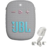 JBL Wind 3S 1,75 in / 4,4 cm Altavoz Bluetooth Portatil Bicicleta | 5 W RMS, IP67 agua y polvo, Bluetooth 5.0, USB-C, 5 h bateria - altavoz bluetooth pequeño con soporte manillar y microfono