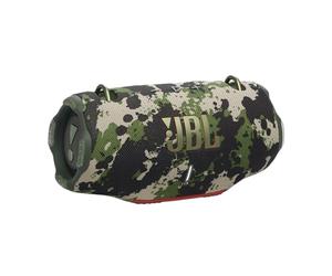JBL Xtreme 4 Musikbox in Camouflage - Tragbare Bluetooth-Lautsprecher-Box mit tiefem Bass, KI-Sound-Boost und integrierter Powerbank - Wasserfest und staubfest ohne PD-Adapter - 24 Laufzeit