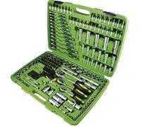 JBM 50895 - Pack de 216 Piezas con Vasos hexagonales en Estuche (cincado) Color Verde