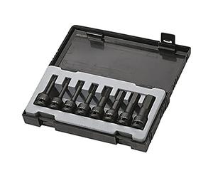 JBM 52339 - Pack de 8 puntas de impacto hexagonal (1/2")