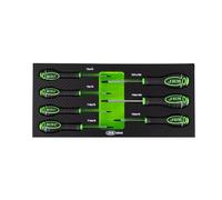 JBM 53945 Destornilladores en Torx con Modulo Eva Carbono, Set de 7, Caja de 10