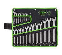 JBM 54079 Juego 21 Llaves Combinadas Fijas Sin Carraca 6 a 32mm Con Estuche