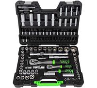 JBM Maletín portaherramientas de 108 piezas con llaves hexagonales satinadas