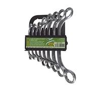 JBM 52451 - Pack de 8 Llaves Tipo C Cabezal Redondo, 12 Cantos