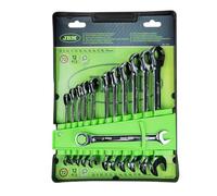 JBM SET DE 12 LLAVES COMBINADAS CON TRINQUETE