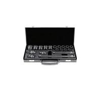 JBM Set DE 19 Piezas DE Impacto DE 1/2" con 14 Vasos HEXAGONALES + ADAPTADORES