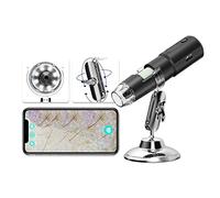 JBMBHC Máquina analizadora inalámbrica de piel, dermatoscopio, piel y folículos pilosos, analizador de piel UV, analizador de piel profesional, 1000X, microscopio digital