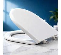 JBMC - Tapa y Asiento Inodoro Wc Compatible Marina Gala Horizontal - Antibacteriano - 5 Años de Garantía - Fácil Instalación 100% Compatible