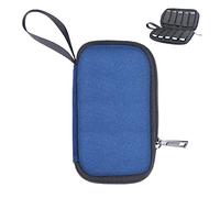 JBOS Organizador de accesorios electrónicos para memoria USB / unidad flash / unidad flash USB Azul (L)