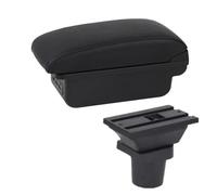 JBPIHZT 0 Brazo De Auto Caja De Almacenamiento Para Mitsubishi Para Colt Caja De Brazo Para Mitsubishi Para Colt Z3(B2 style black line)