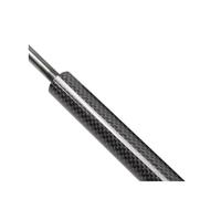 JBPIHZT 1PC para Toyota para Avensis T250 2003-2009 Capó Delantero Modificar Puntal Gas Choque Muelle Cilindro Varilla Soporte Elevación(Black Carbon Fiber)