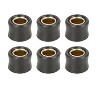 JBPIHZT 2/4/5/6/10 Unidades De Buje Goma Para Amortiguador Trasero Motocicleta/scooter 10 Mm/12 Mm/13 Mm(12mm 6Pcs)