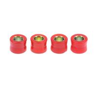 JBPIHZT 4 Bujes De Goma Roja 10/12 Mm Para Amortiguador Suspensión Delantera/trasera Motocicleta Con Funda Protectora(12mm)