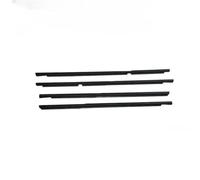 JBPIHZT 4 Piezas Carcasa Externa De Ventana Puerta Negra Para Toyota Para 4Runner 2003-2007 Junta Cristal 68161-35060