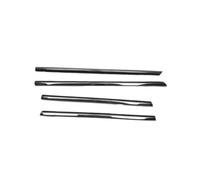 JBPIHZT 4 Piezas Junta De Goma Para Vidrio Ventana Exterior Negro Para Nissan Para X-Trail T30 2001-2006 Protector 80821-8H300