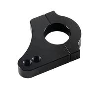 JBPIHZT Abrazadera Universal De Aluminio Para Amortiguador Dirección Motocicleta 26-60 Mm Color Negro Con Doble Rosca(27mm)