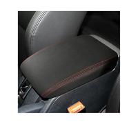 JBPIHZT Almacenamiento para VW para Golf 6 MK6 2009 2010 2011 2012 Reposabrazos para Coche Consola Central Tapa Reposabrazos Interior Piel Sintética Caja Reposabrazos(Negro Rojo)