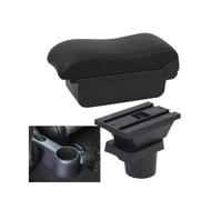 JBPIHZT Caja De Almacenamiento De Consola Retroadaptación Para VW UP Reposabrazos Para S&koda Para Citigo Para Seat Mii Reposabrazos Coche Accesorios Coche(A2 línea negra Sin USB)