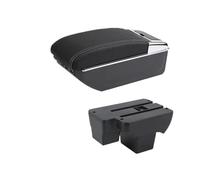 JBPIHZT Caja De Brazo Almacenamiento Piezas Retrofit Para VW Para Polo 2019 2020 2021 2022 2023 2024(D línea blanca 7USB)