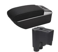 JBPIHZT Caja De Brazo Auto Almacenamiento Central Brazo De Contención Para Daihatsu Para Sirion Para Materia 2007-2015(A2 Negro negro 7USB)