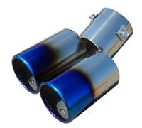 JBPIHZT Decoración Coche Silenciador Boquilla Escape Modelado Para VW MK7 Para Golf 7 Para T&IGUAN(Doblado)