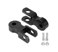 JBPIHZT Extensor De Amortiguador Trasero Para Motocicleta Adaptador Altura CNC Piezas Suspensión Para ATV Moto Cross Scooter Etc(NEGRO,L)