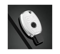 JBPIHZT Funda De Llave Coche Para Mercedes Para Benz A C E S G Class GLA CLA GLK GLC CLS W204 W463 W176 W251 W205 AMG(BLANCO)