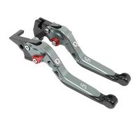 JBPIHZT Manetas De Embrague Freno Extensibles Y Ajustables Para Motocicleta Para MSX125 Para GROM 2013-2023 MSX125SF 2016-2023(Red gray)