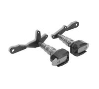 JBPIHZT Marco De Protección Contra Caídas Motocicleta Protector Carenado Deslizante Almohadilla Antichoque Accesorios Aluminio Para CBR500R CBR 500R 2021-2023(GRIS)