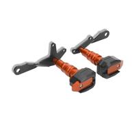 JBPIHZT Marco De Protección Contra Caídas Motocicleta Protector Carenado Deslizante Almohadilla Antichoque Accesorios Aluminio Para CBR500R CBR 500R 2021-2023(Naranja)