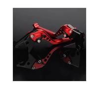 JBPIHZT Palanca De Embrague De Freno Ajustable CNC Para Motocicleta Para Triumph Para Street Para Triple R 765 2020 2021 2022 2023 2024 Accesorios(ROJO,177mm)