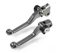 JBPIHZT Palanca De Embrague De Freno Para Motocicleta Para YAMAHA TTR250 TTR 250 1993 1994 1995 1996 1997 Palancas De Freno Para Motocross Pieza De Aluminio Para Motocross(GRIS)